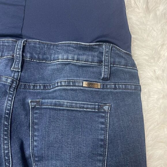 Kancan Maternity Jeans Womens Size 7 / 27 Skinny Stretch Full Panel Belly - Picture 12 of 14